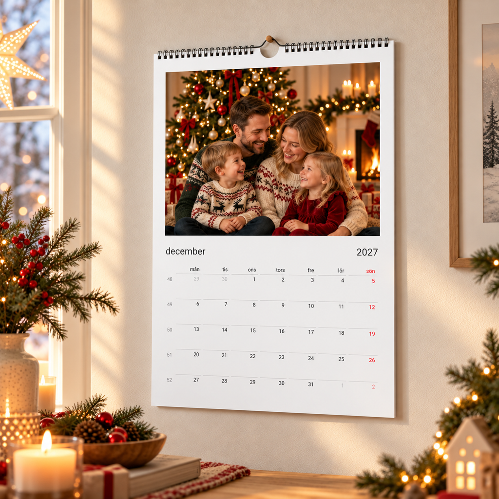 Kalender med egna bilder
