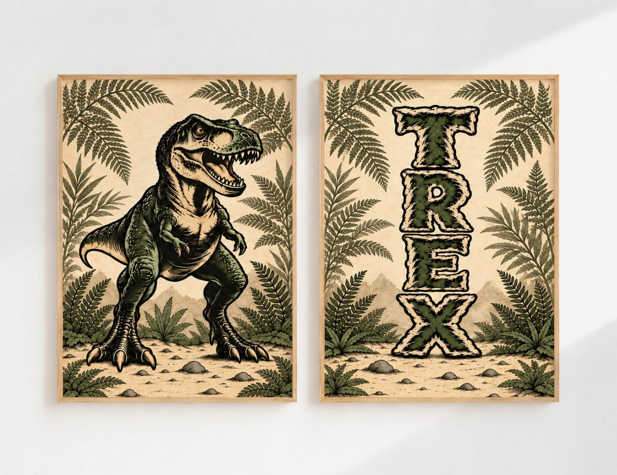 Dinosaurieposters - T-Rex