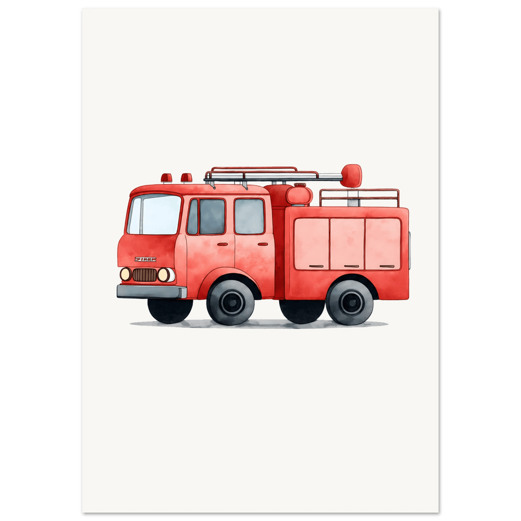 Brandbilsposter poster
