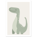 Brontosaurus dinosaurieposter poster