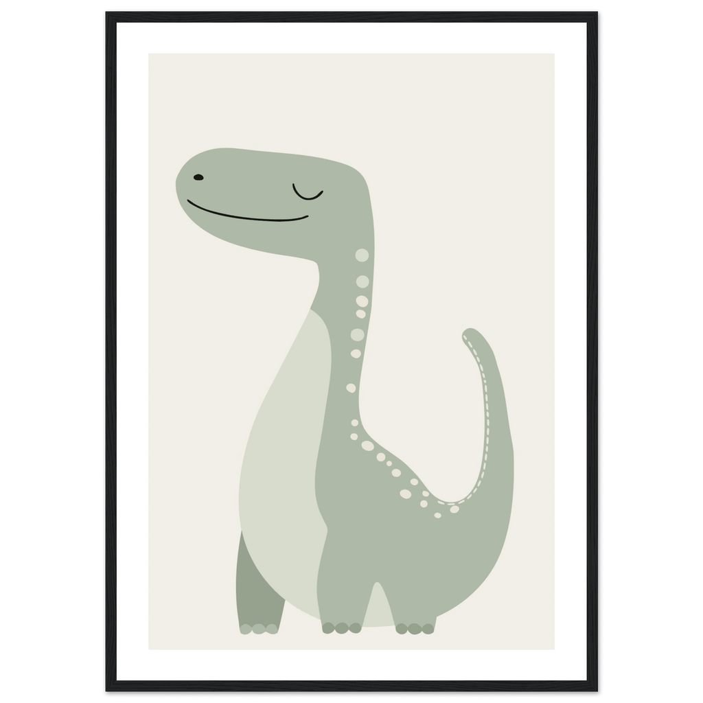 Brontosaurus dinosaurieposter poster