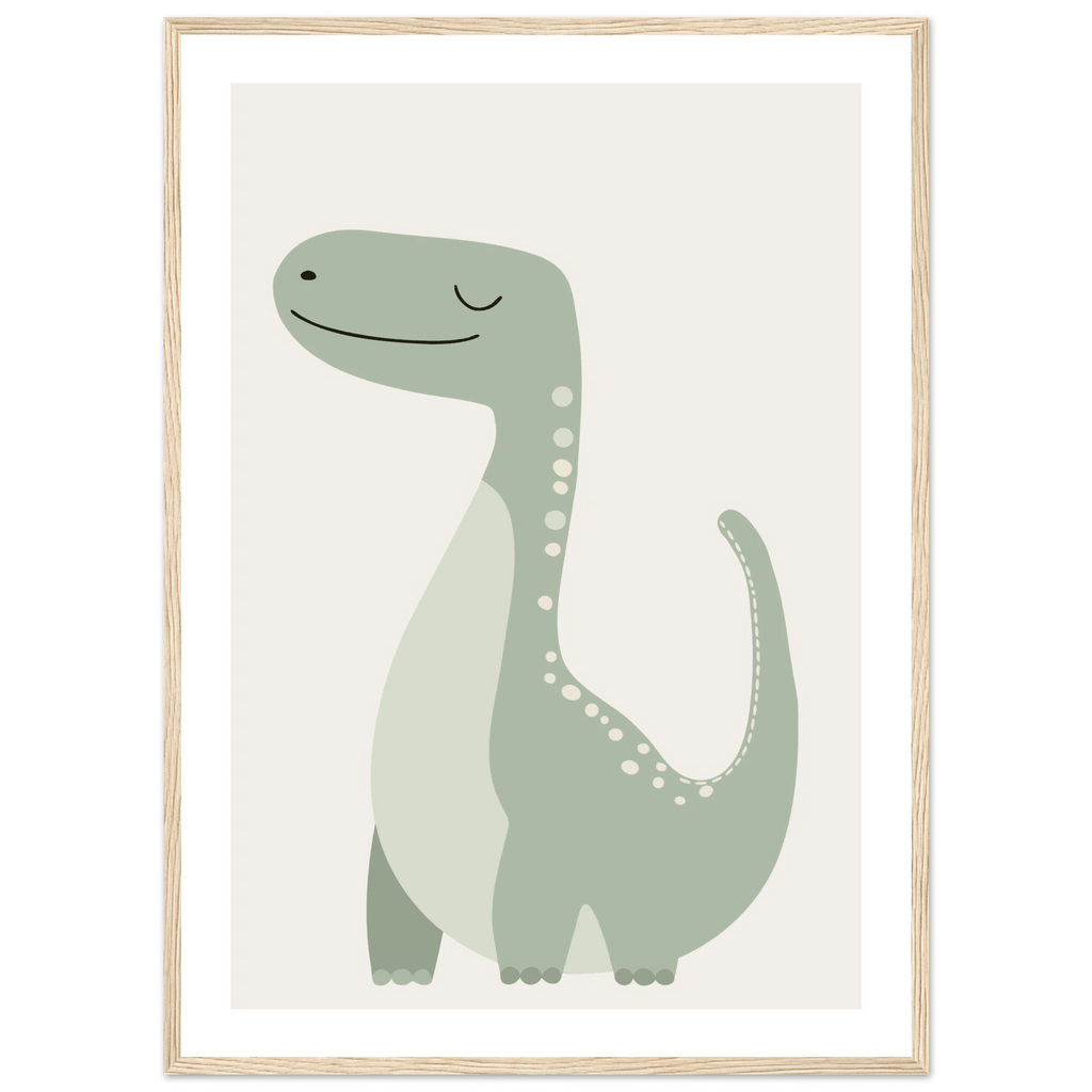 Brontosaurus dinosaurieposter poster