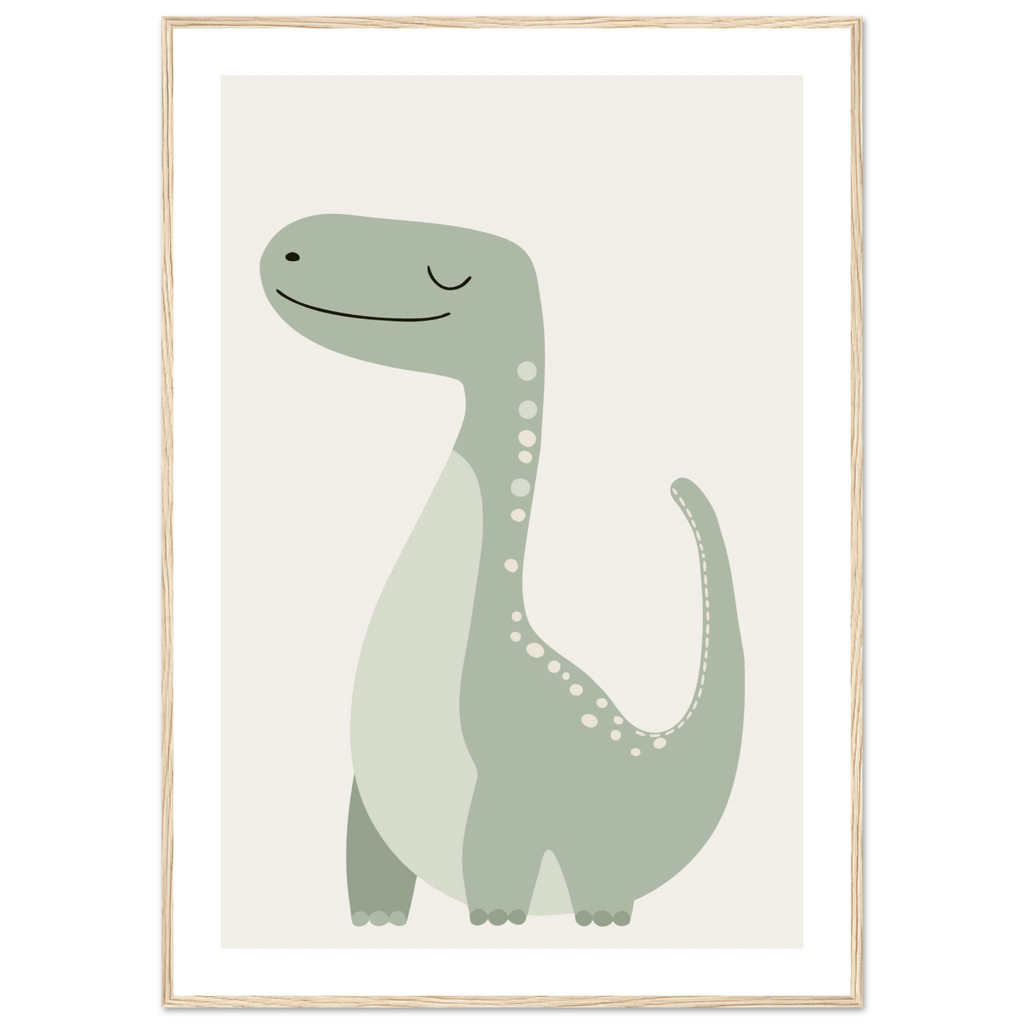 Brontosaurus dinosaurieposter poster