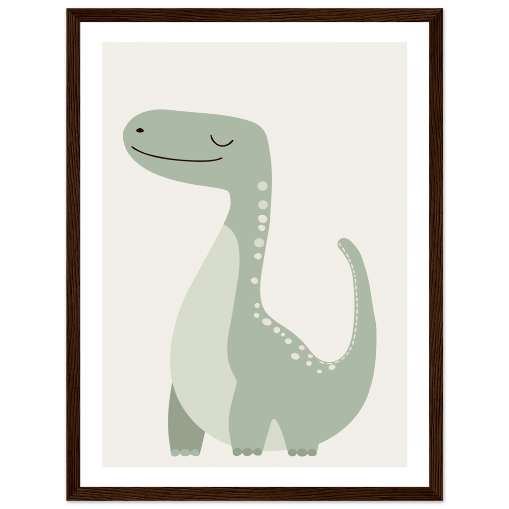Brontosaurus dinosaurieposter poster