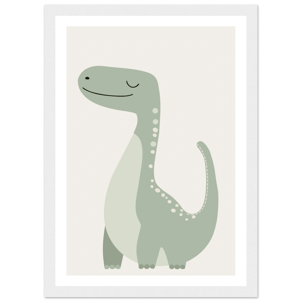 Brontosaurus dinosaurieposter poster