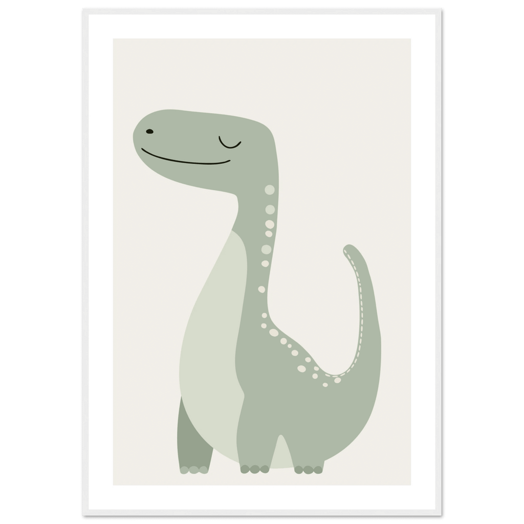 Brontosaurus dinosaurieposter poster