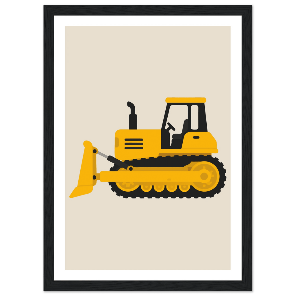 Bulldozer poster poster