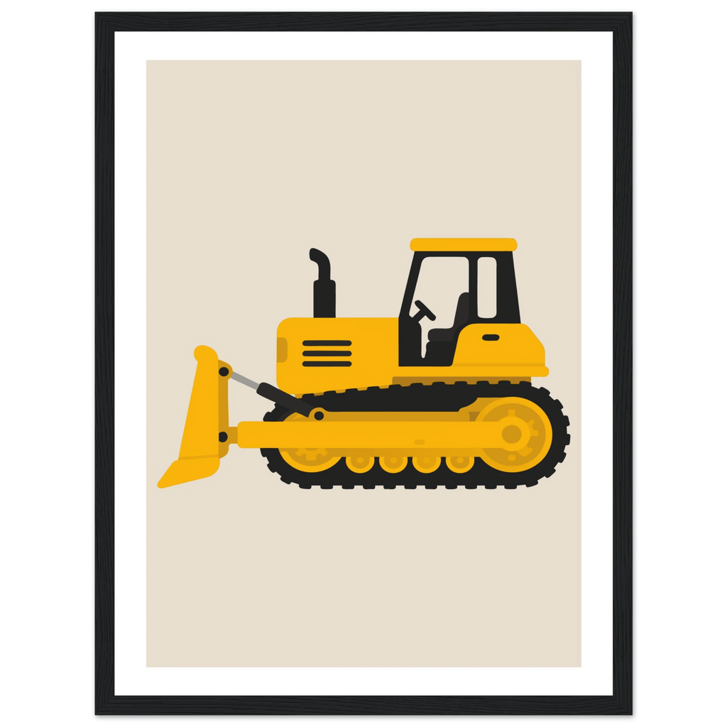 Bulldozer poster poster