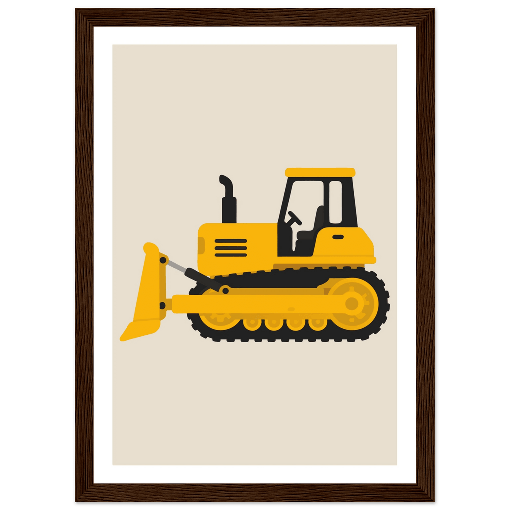 Bulldozer poster poster