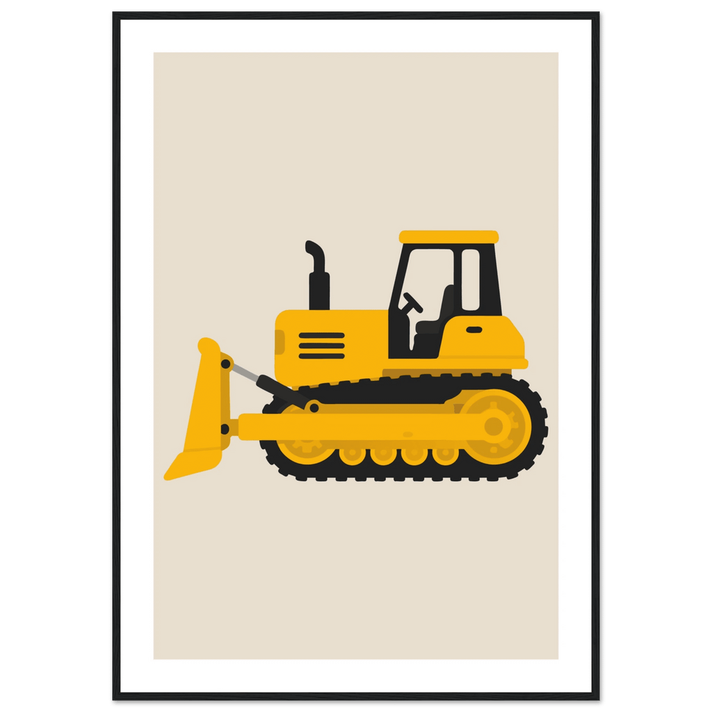 Bulldozer poster poster