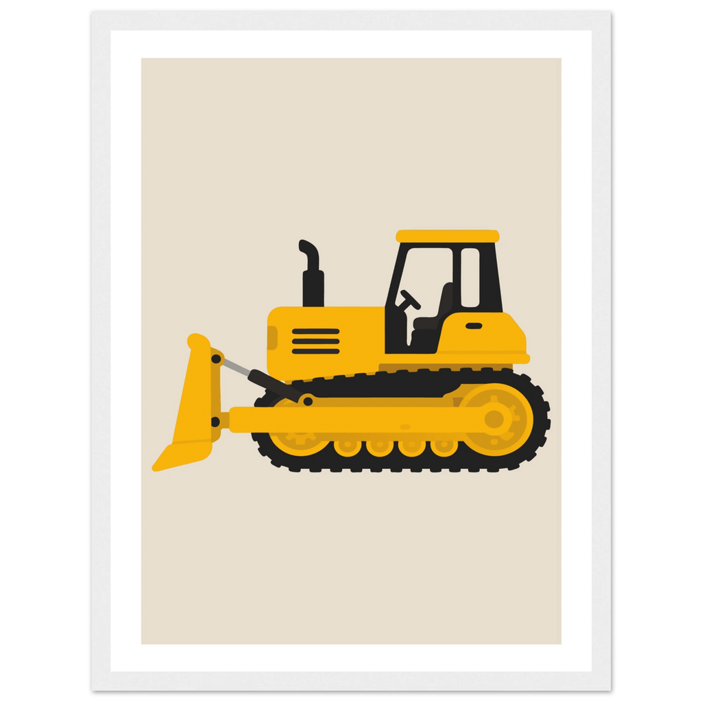 Bulldozer poster poster