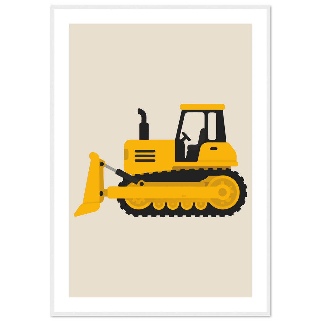 Bulldozer poster poster