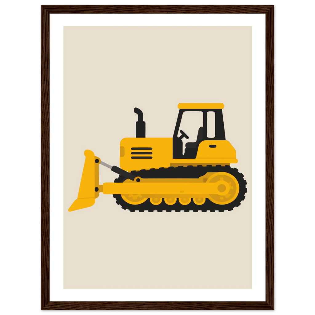 Bulldozer poster poster