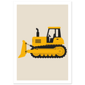 Bulldozer poster poster