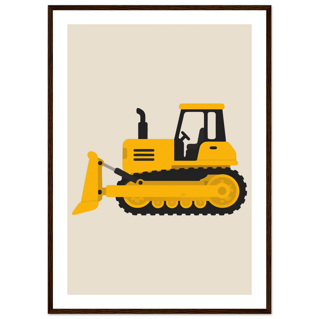 Bulldozer poster poster