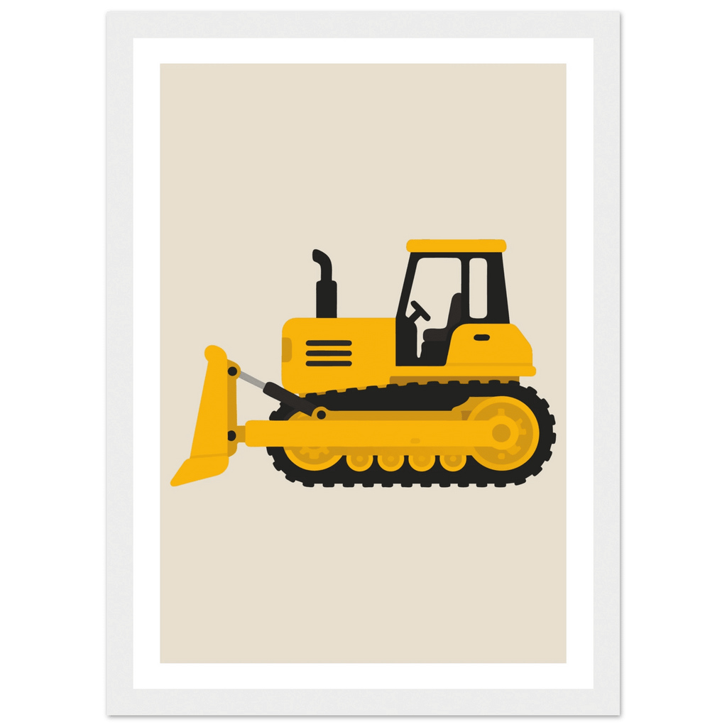 Bulldozer poster poster