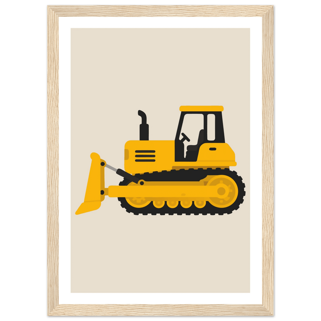 Bulldozer poster poster