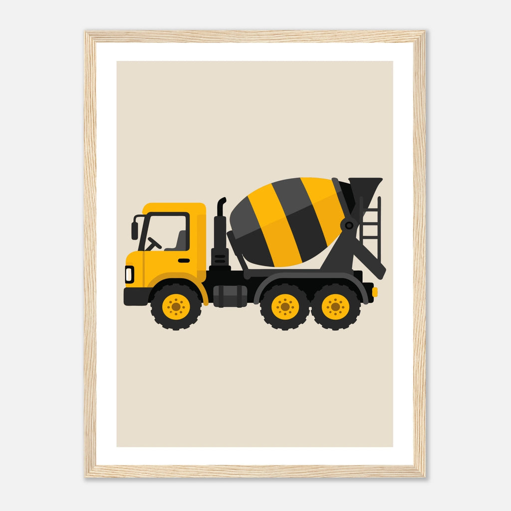 Cementbil poster poster