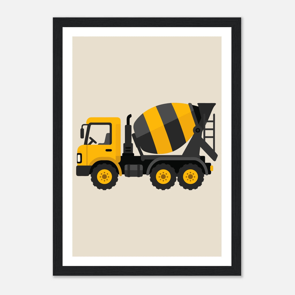 Cementbil poster poster