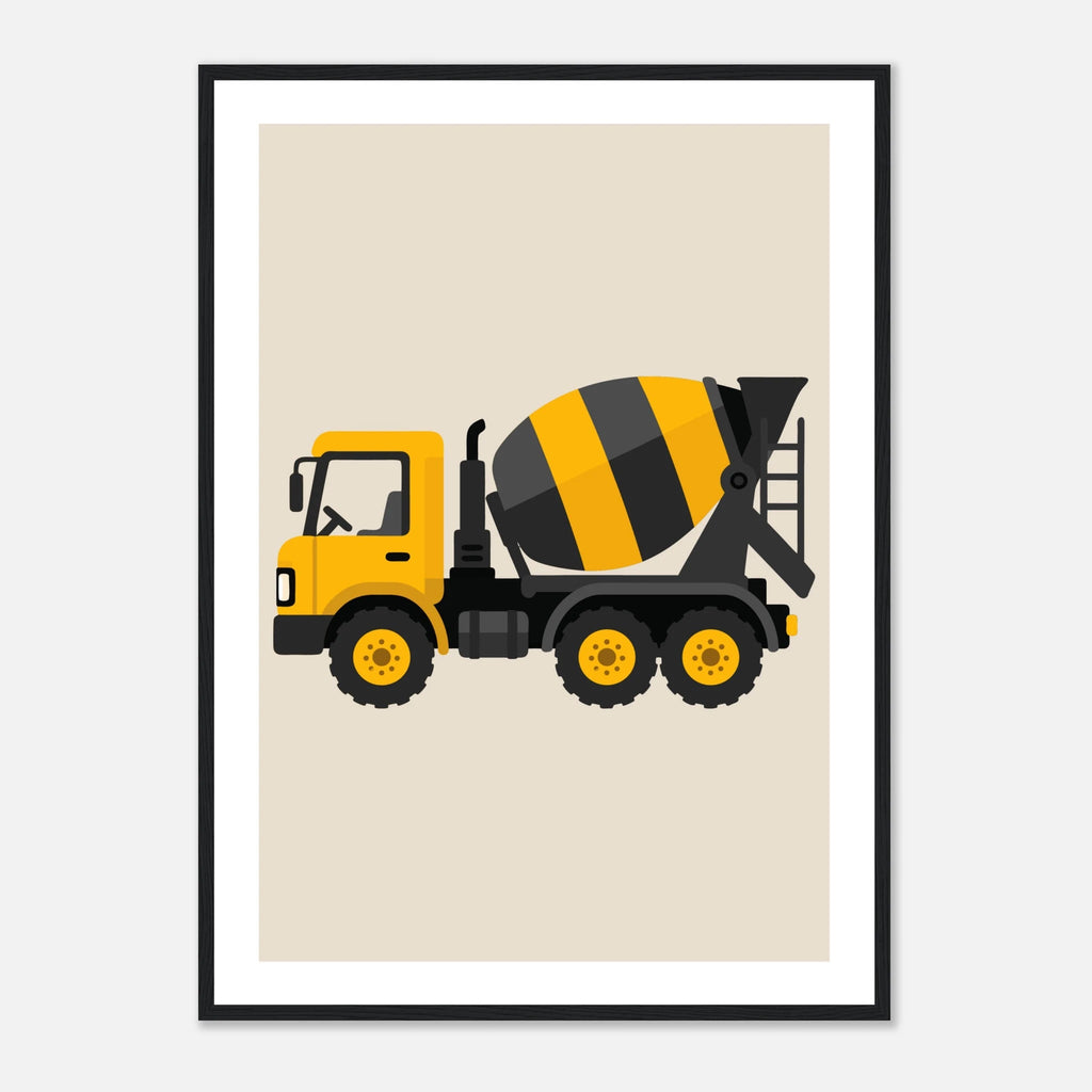 Cementbil poster poster
