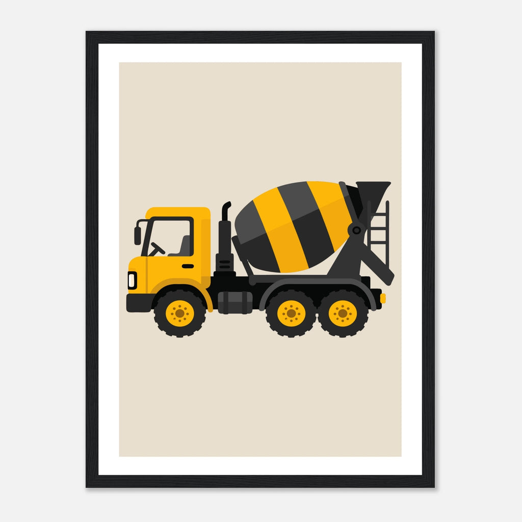 Cementbil poster poster