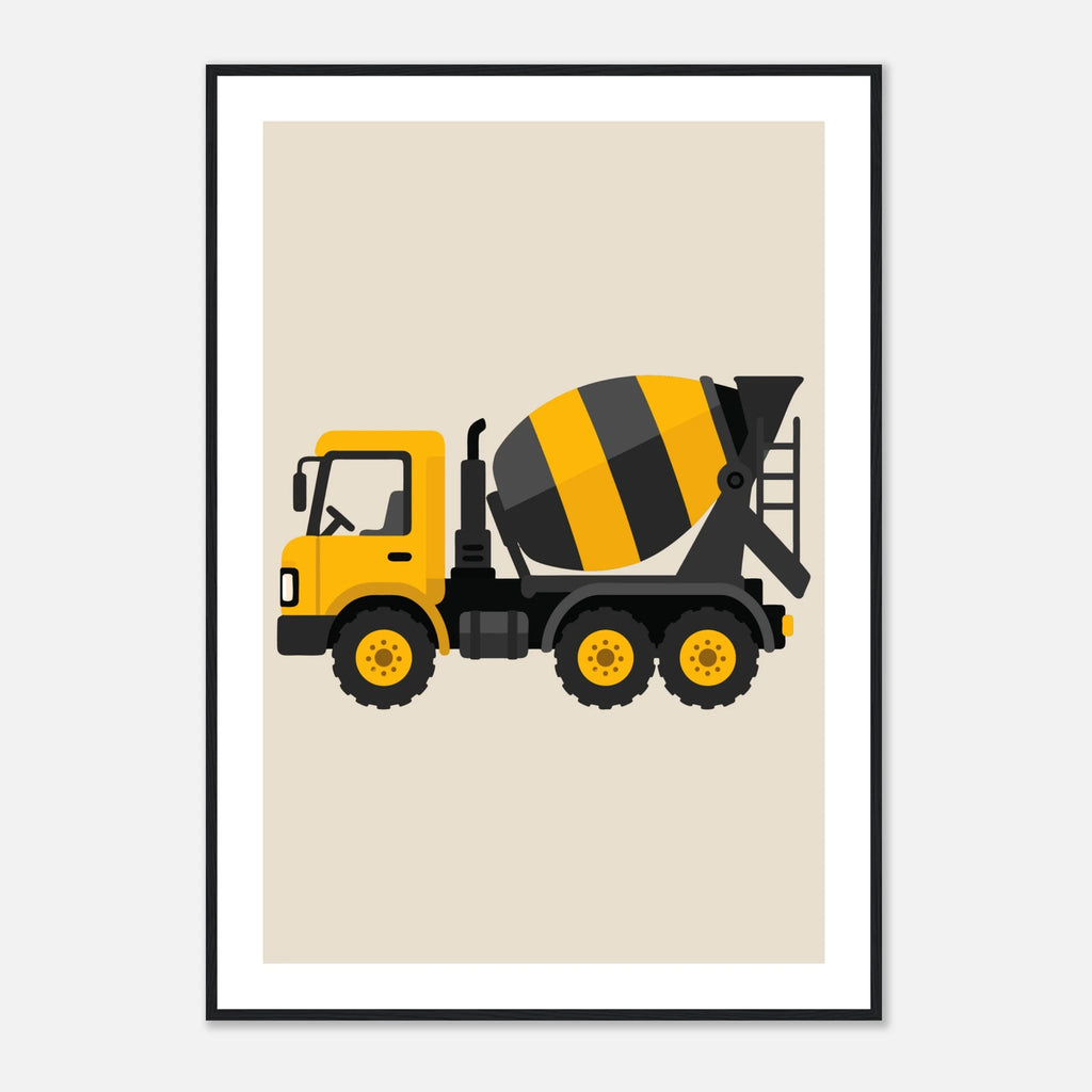 Cementbil poster poster