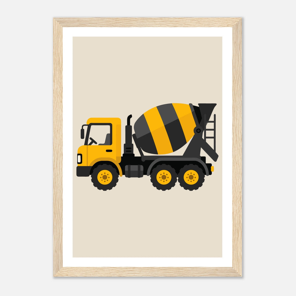 Cementbil poster poster
