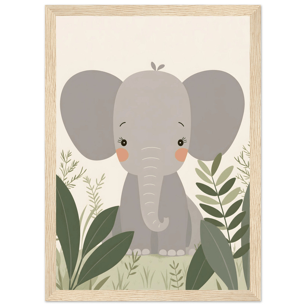 Elefant i djungeln poster poster