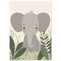 Elefant i djungeln poster poster
