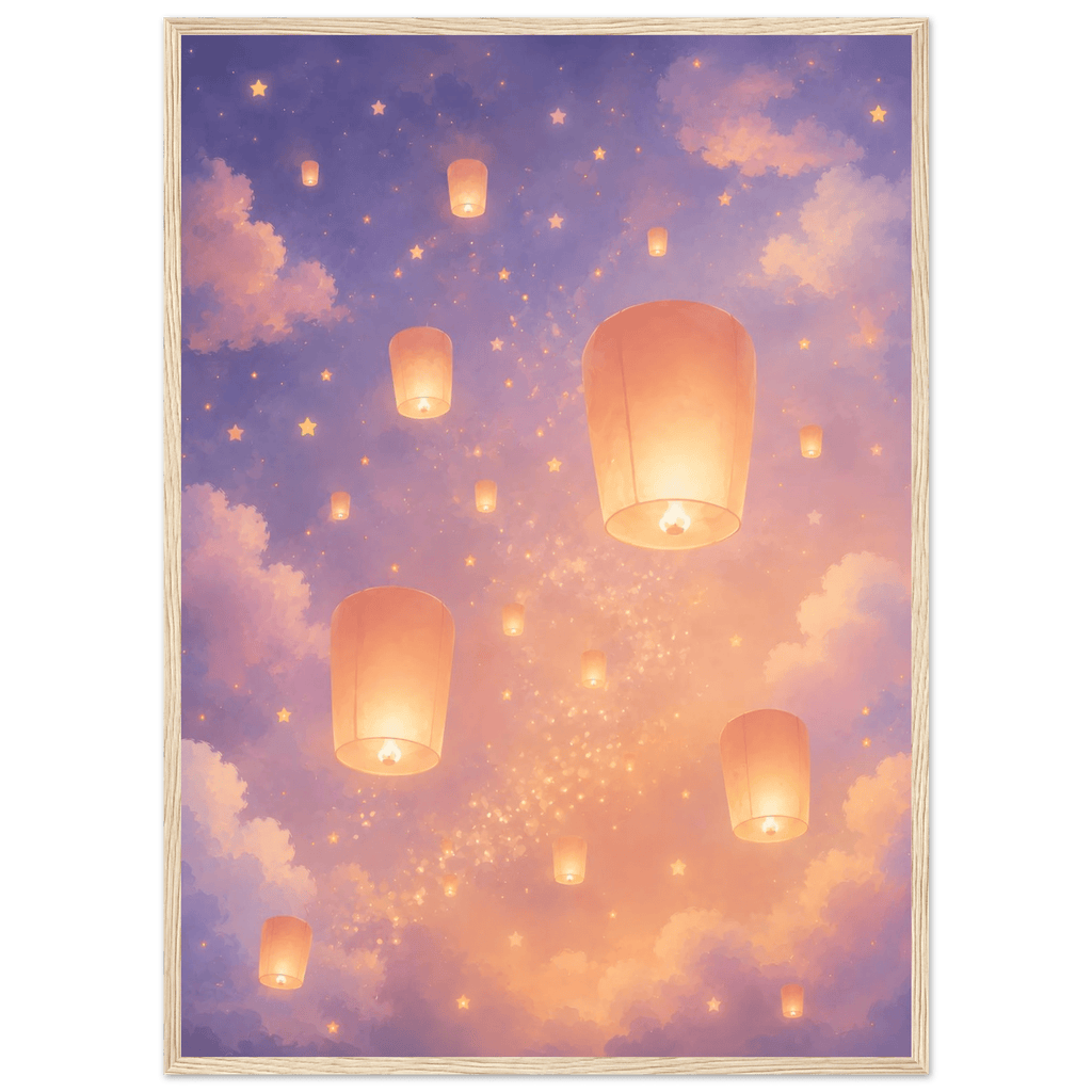 Flygande lyktor poster poster