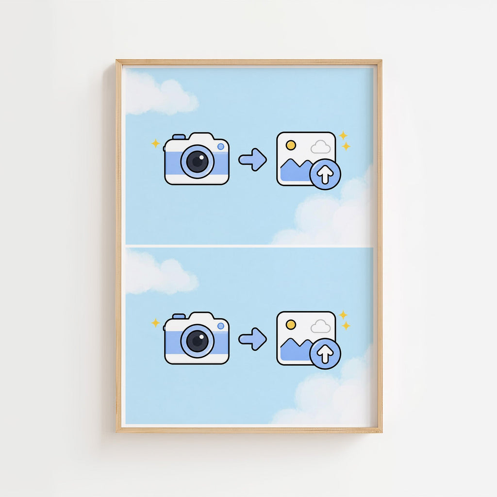 Fotoposter med två bilder – Lillestudio