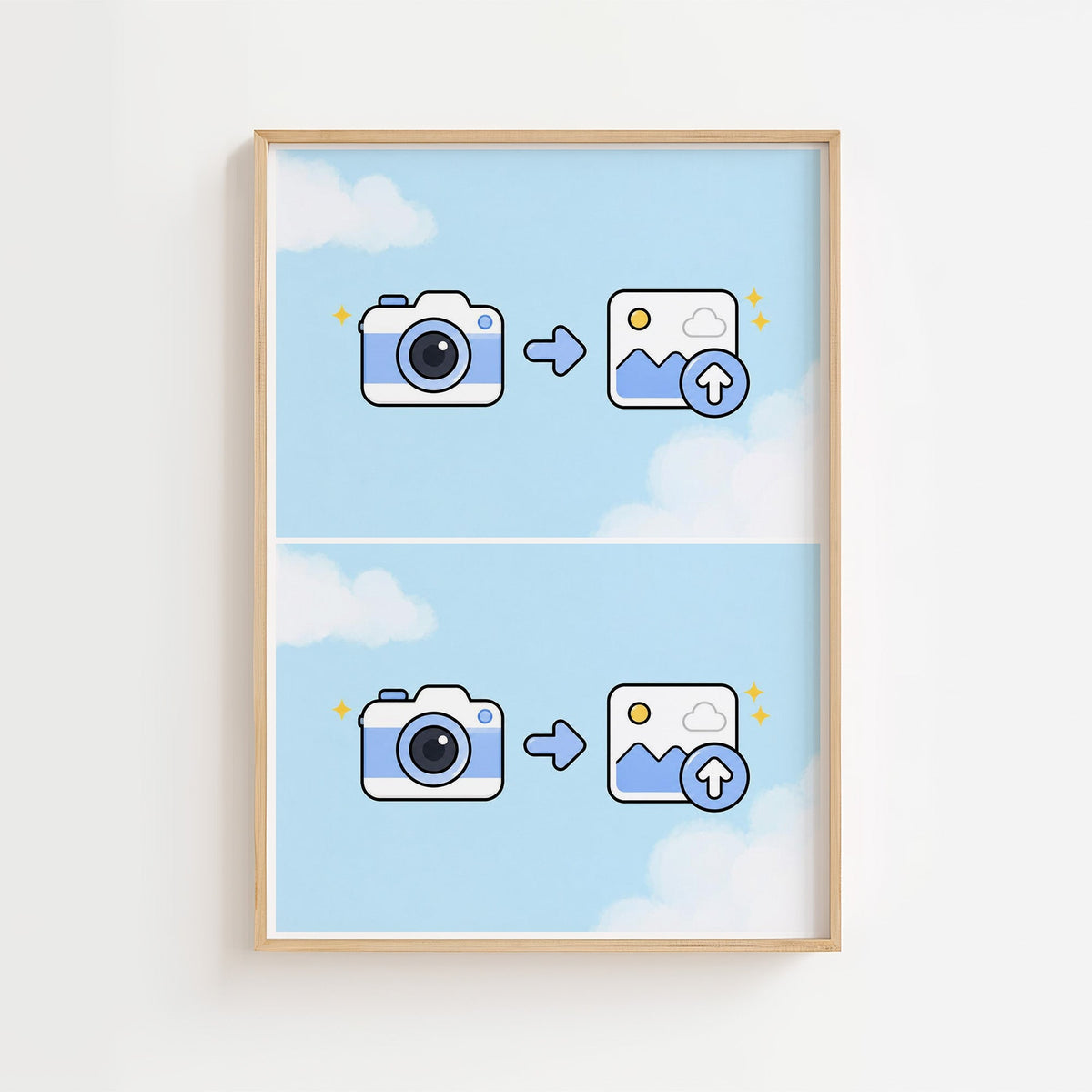Fotoposter med två bilder – Lillestudio