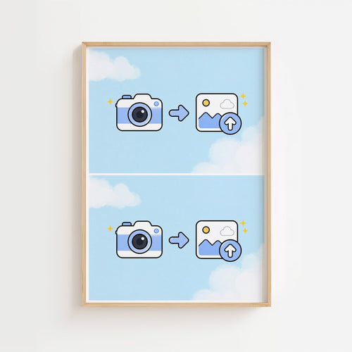 Fotoposter med två bilder – Lillestudio