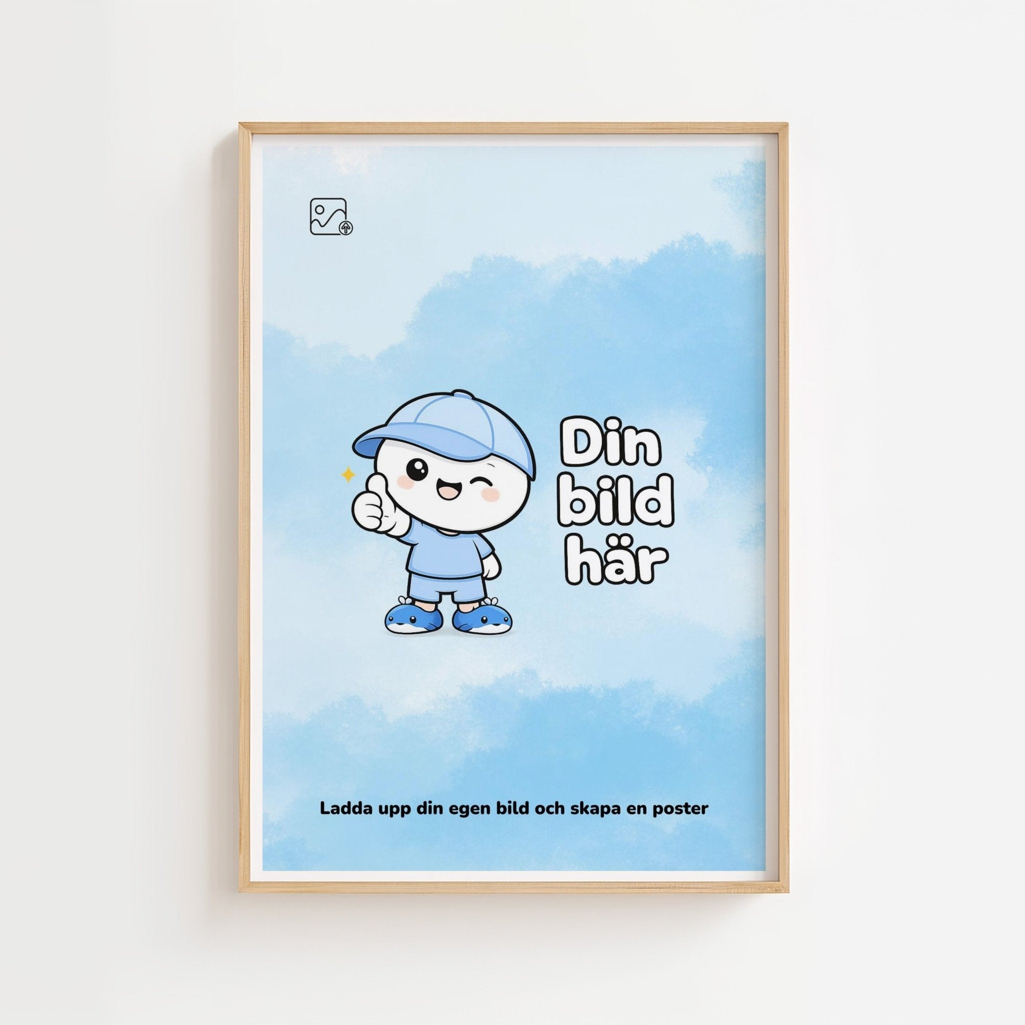 Fotoposter med vit kant poster