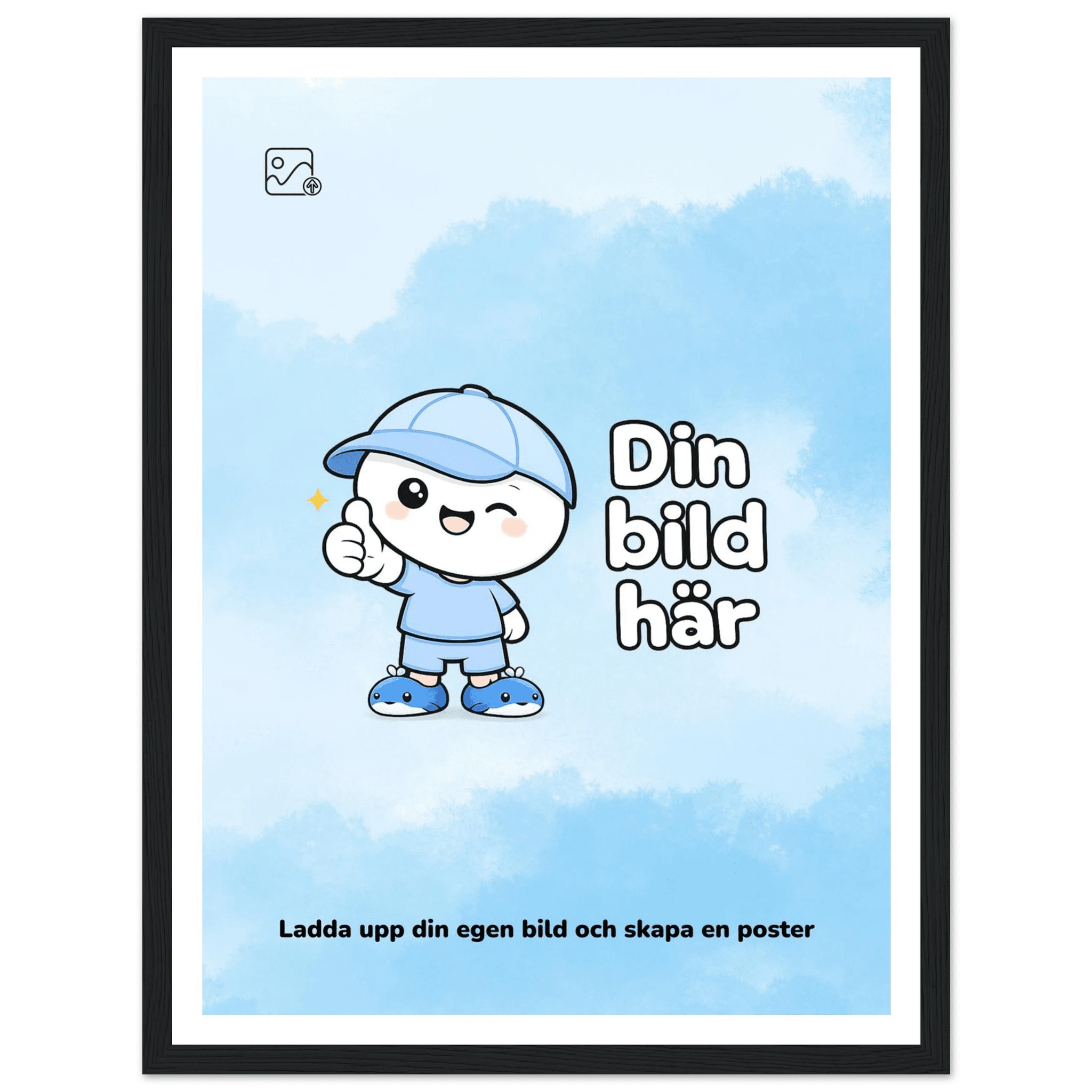 Fotoposter med vit kant poster