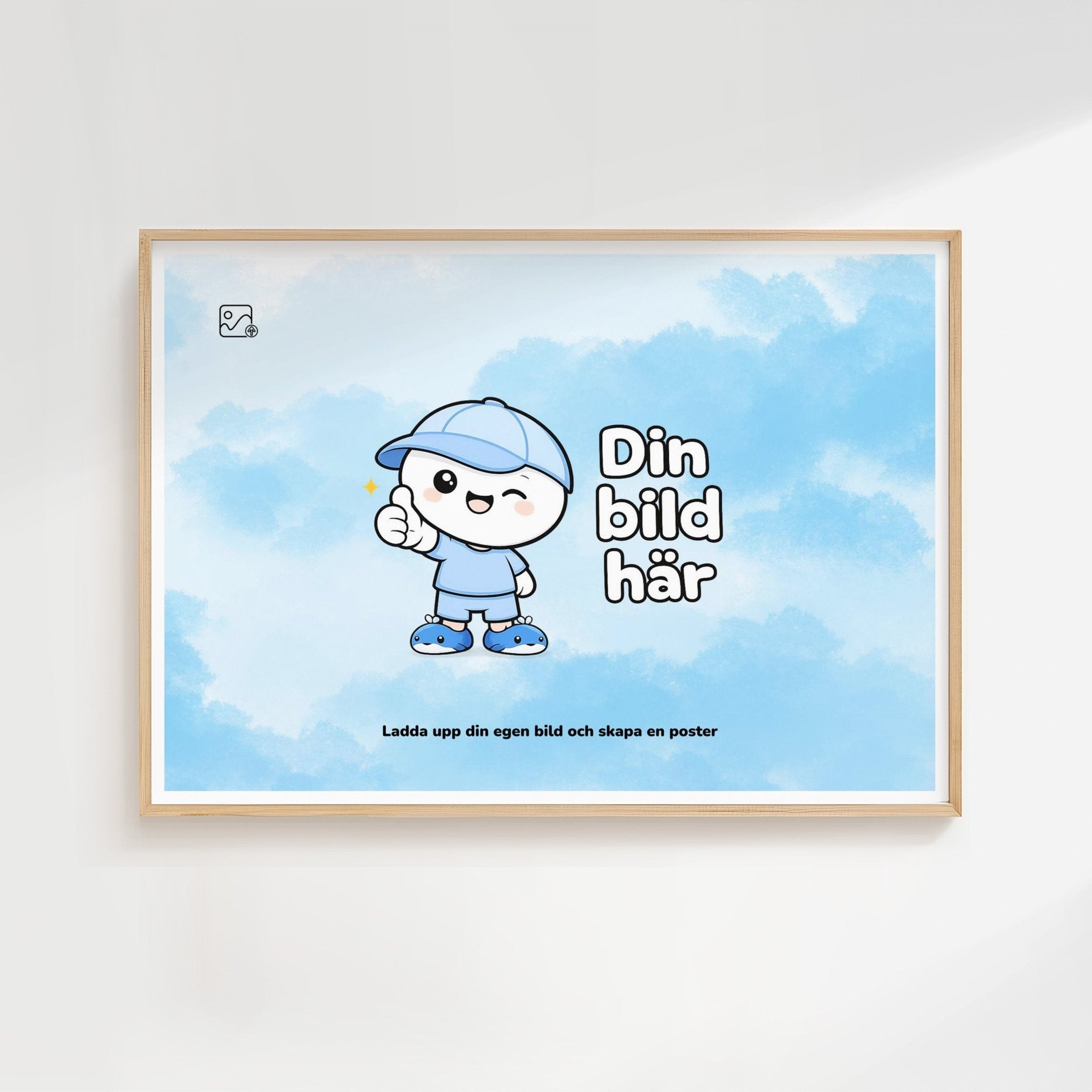 Fotoposter med vit kant poster