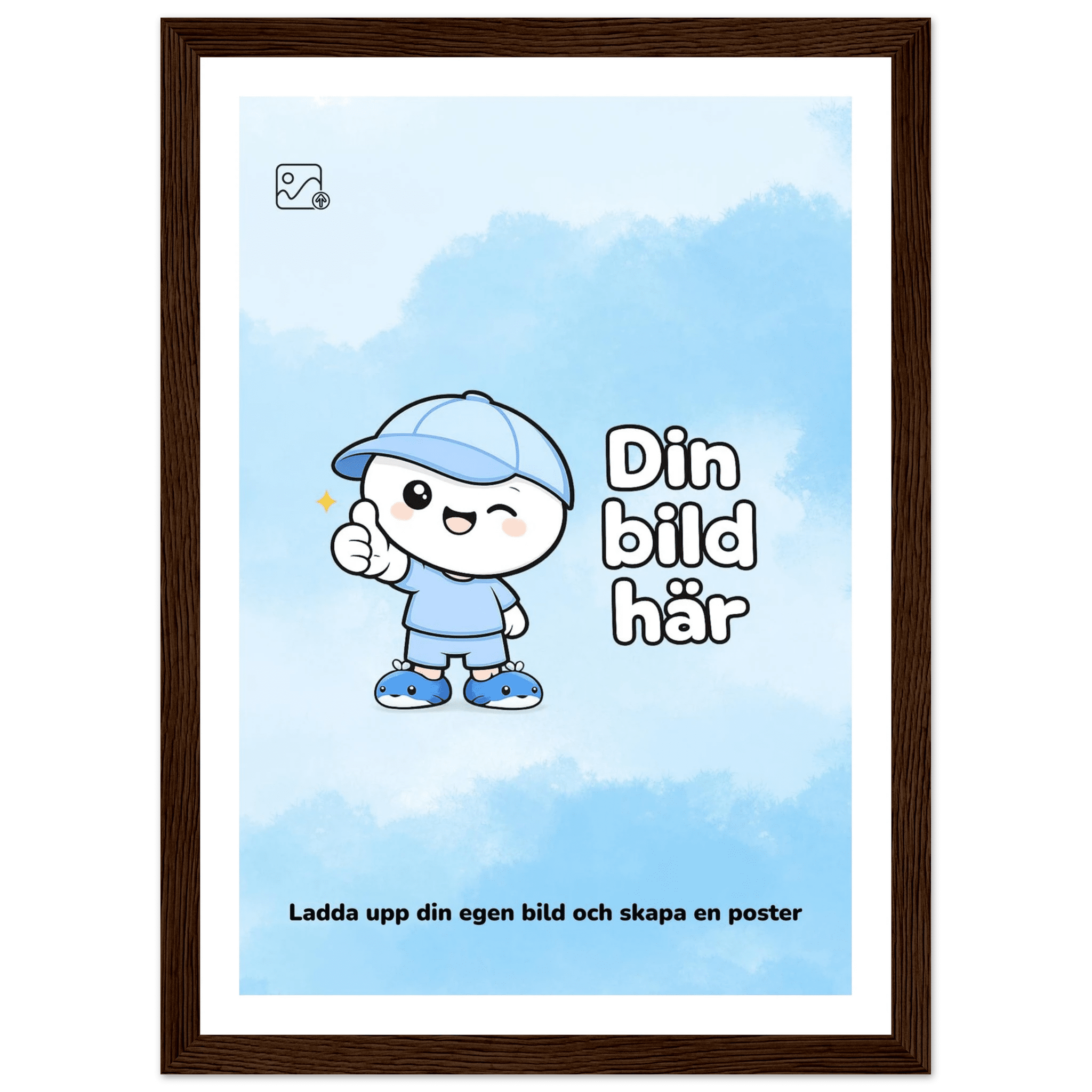 Fotoposter med vit kant poster