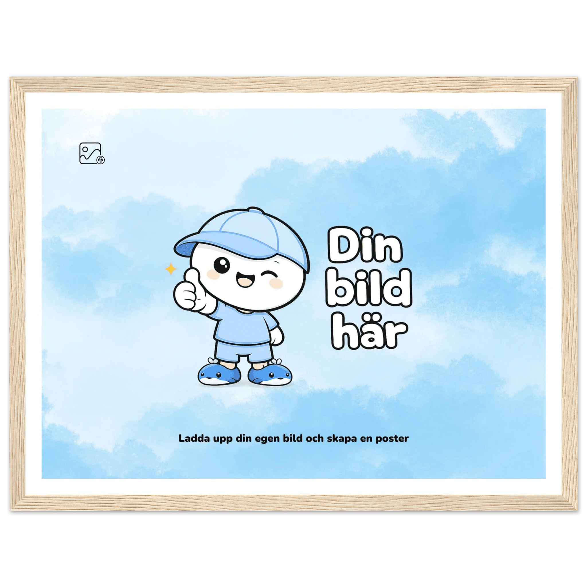 Fotoposter med vit kant poster