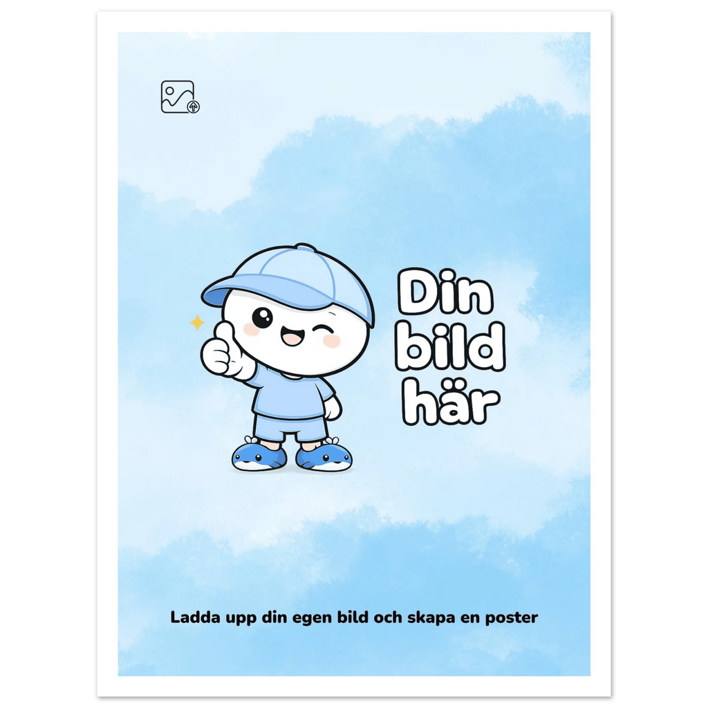Fotoposter med vit kant poster