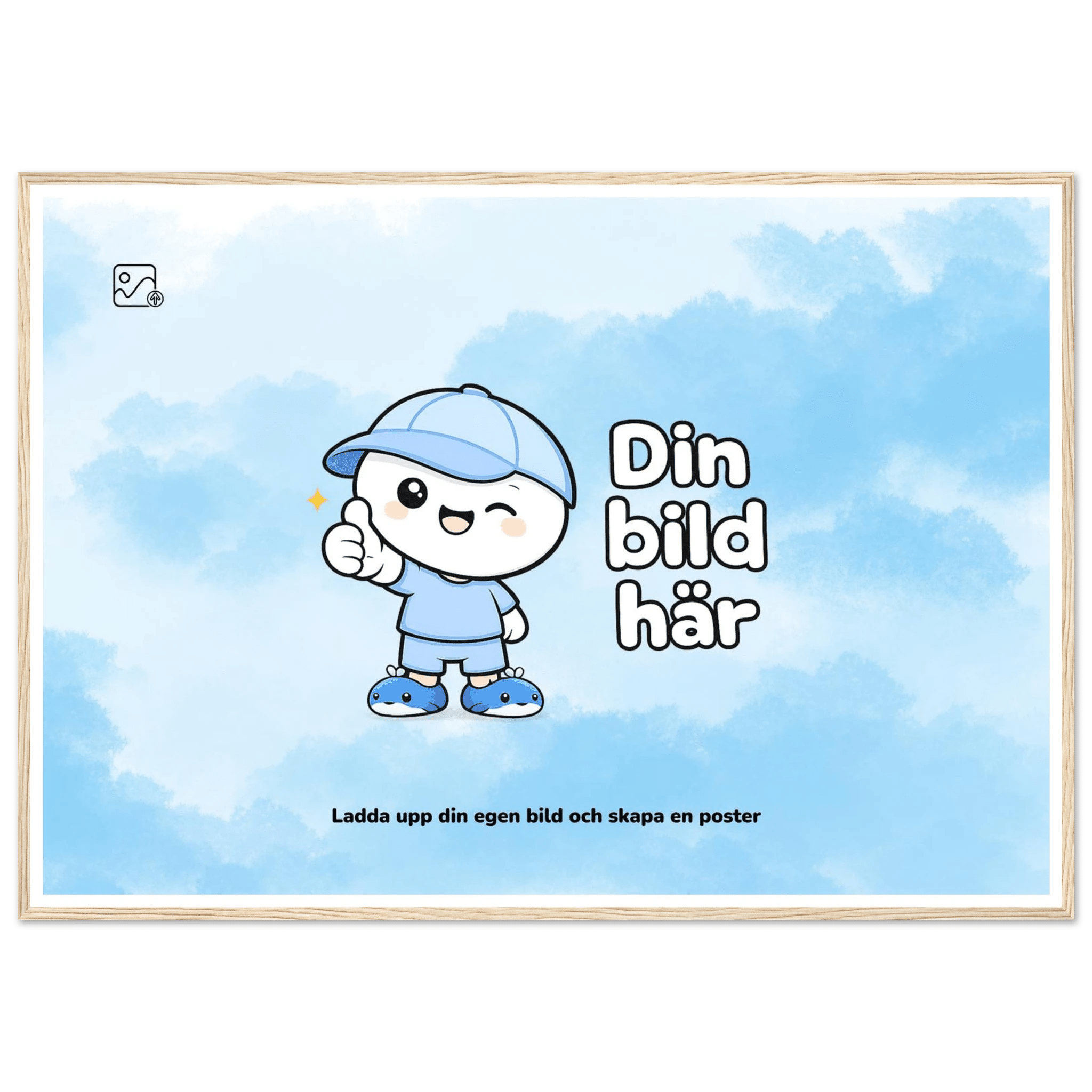 Fotoposter med vit kant poster