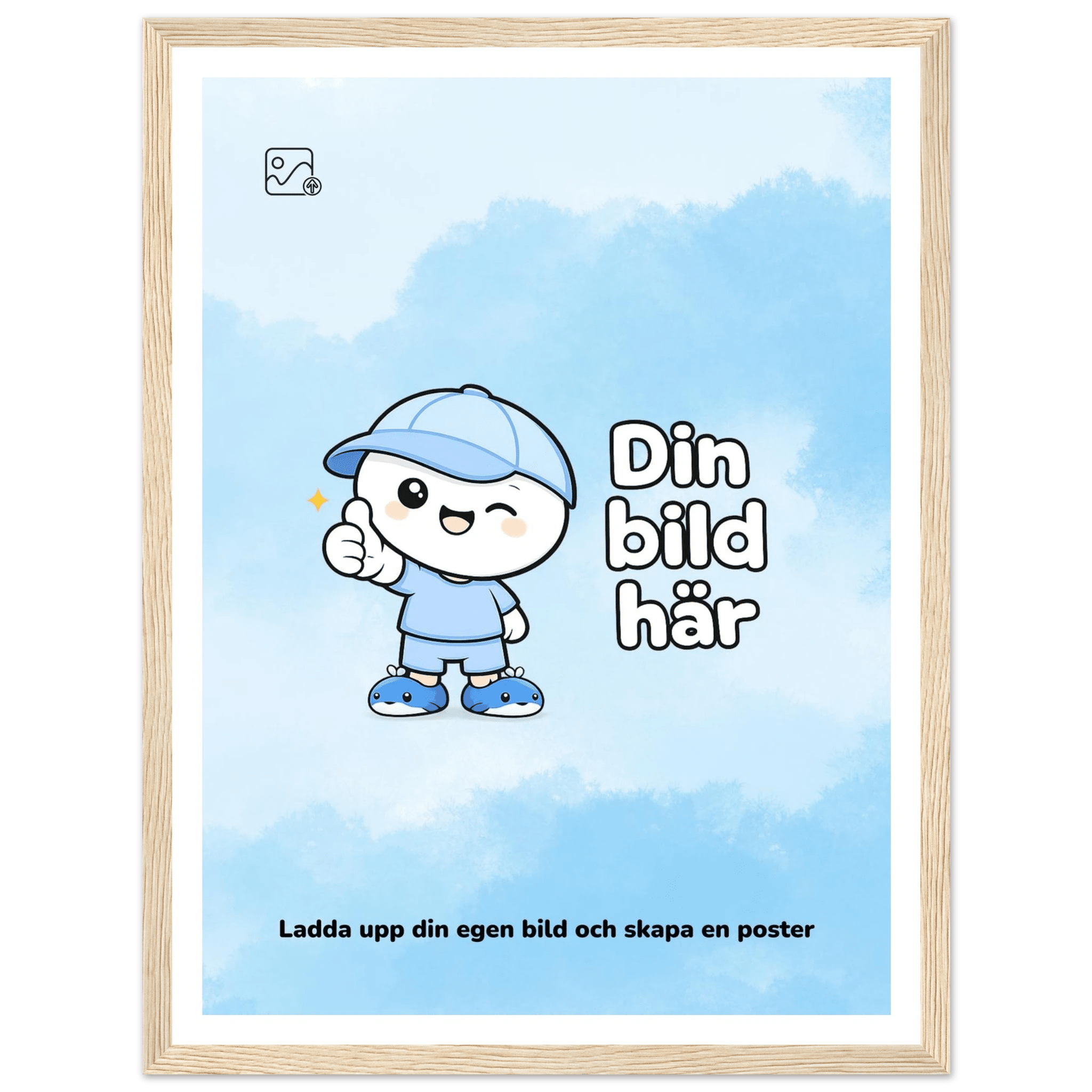 Fotoposter med vit kant poster