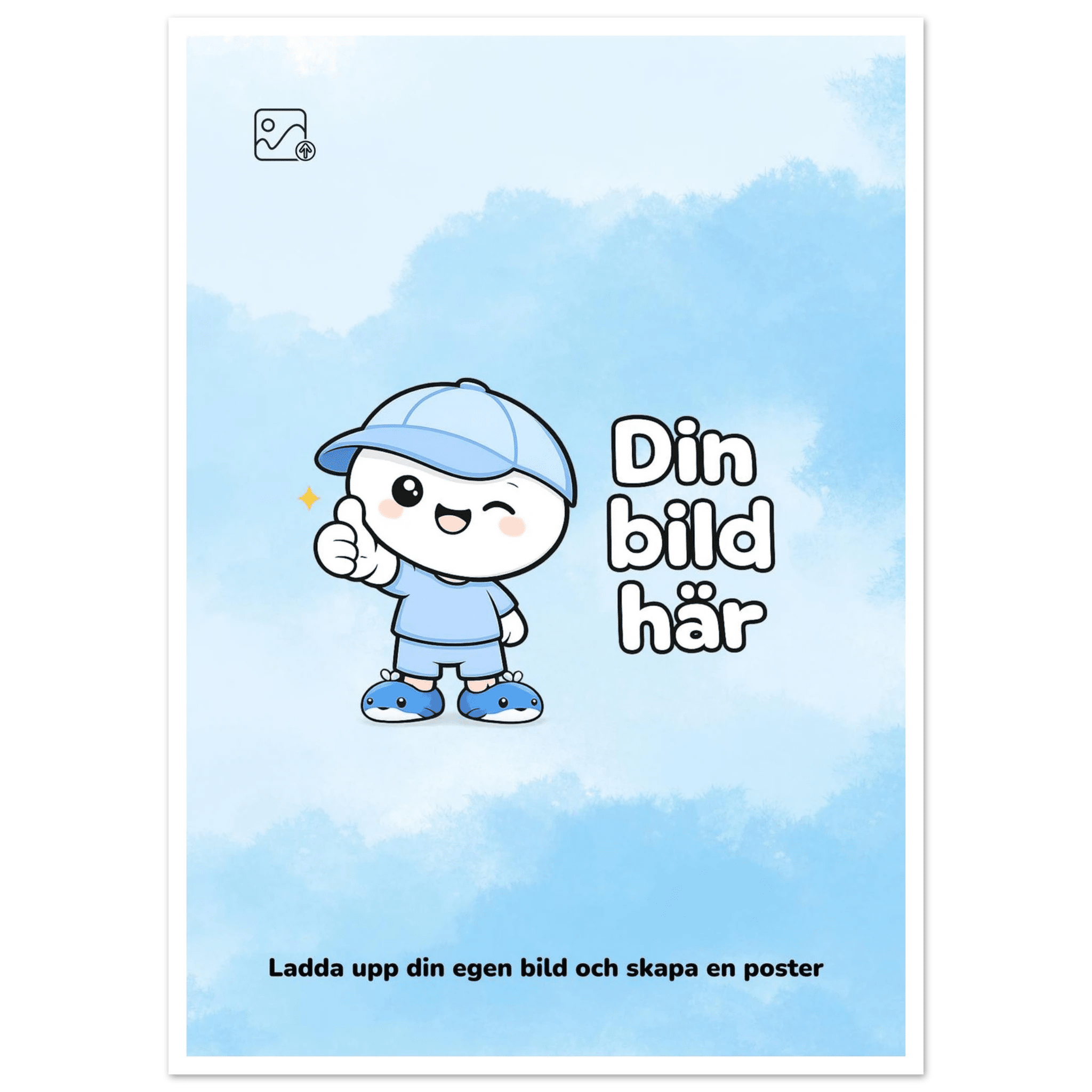 Fotoposter med vit kant poster