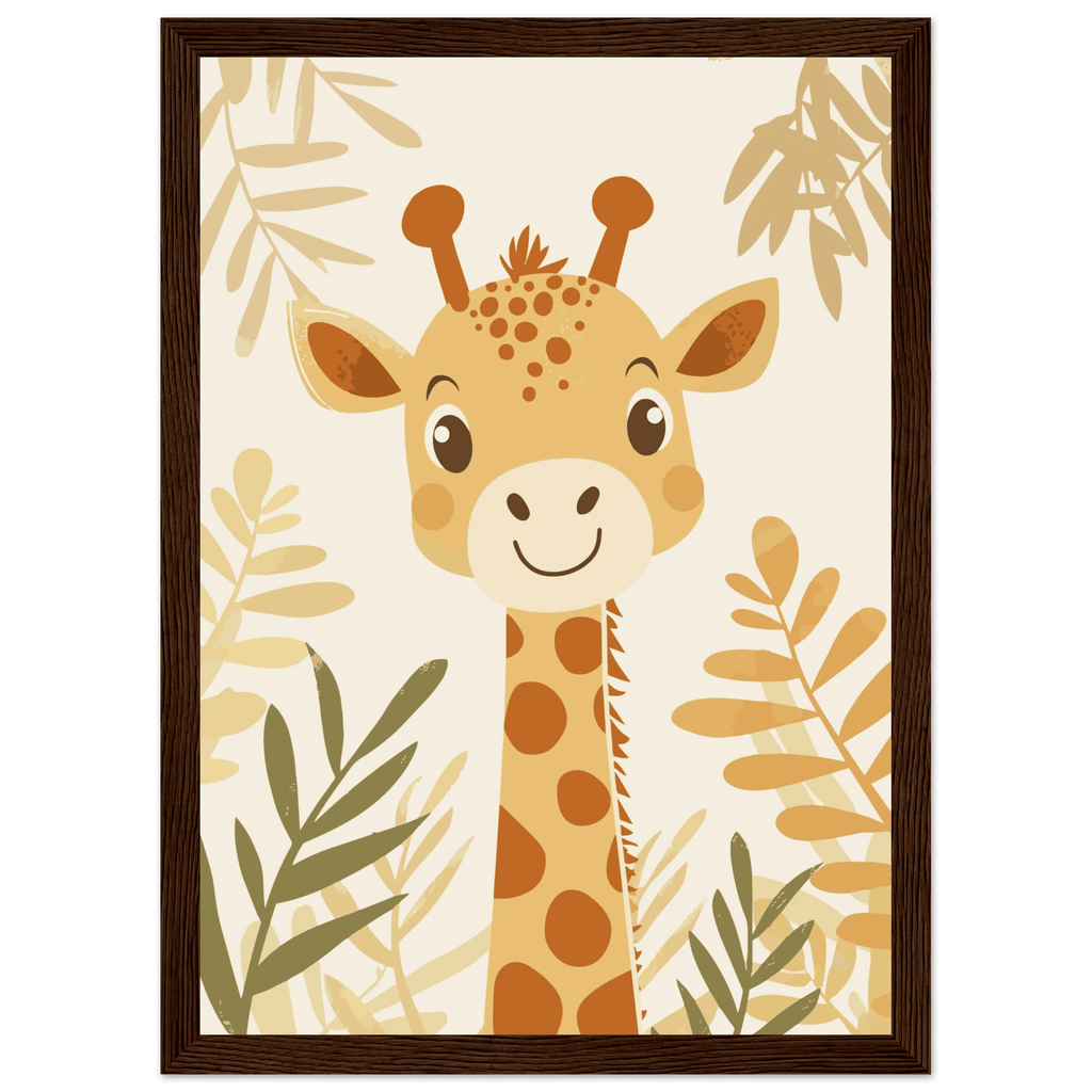 Giraffposter poster