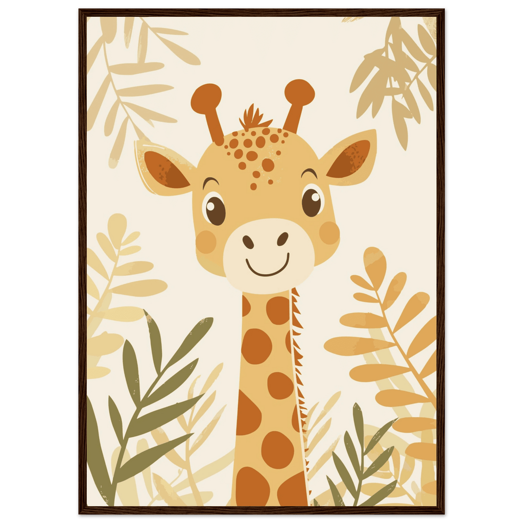 Giraffposter poster
