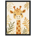 Giraffposter poster