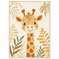 Giraffposter poster