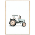 Grön traktor poster poster