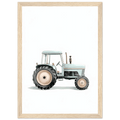 Grön traktor poster poster