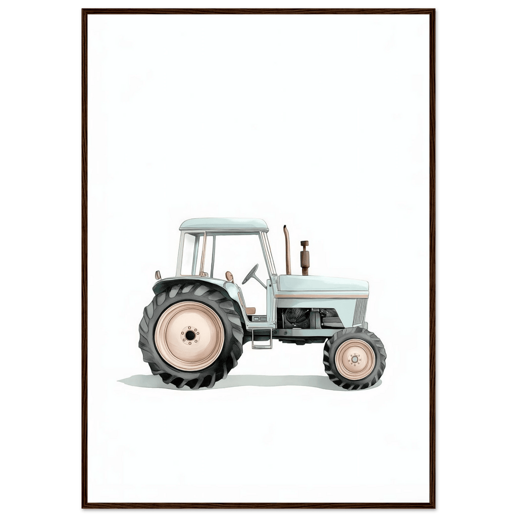 Grön traktor poster poster