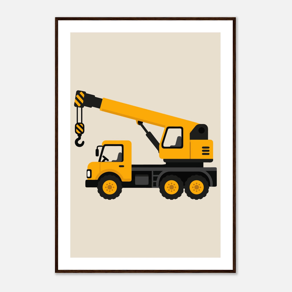 Kranbil poster poster